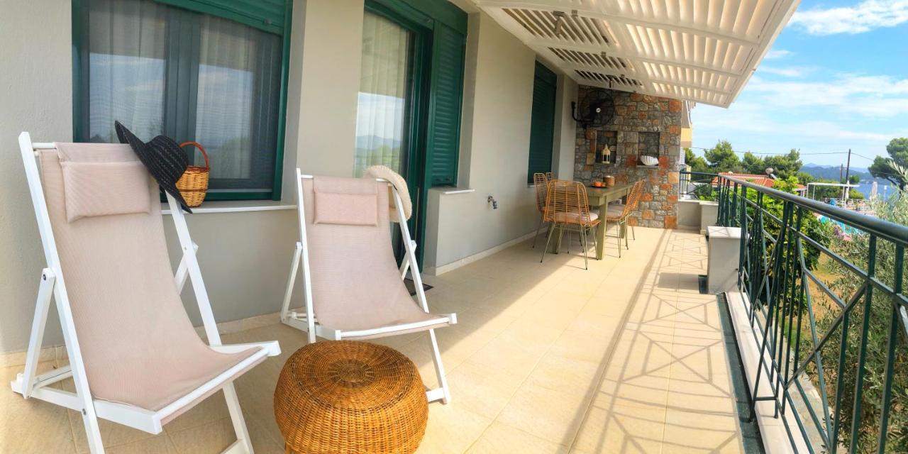 Azzurro Hotel Katsaros  Buitenkant foto