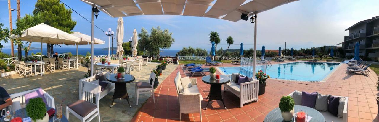 Azzurro Hotel Katsaros  Buitenkant foto