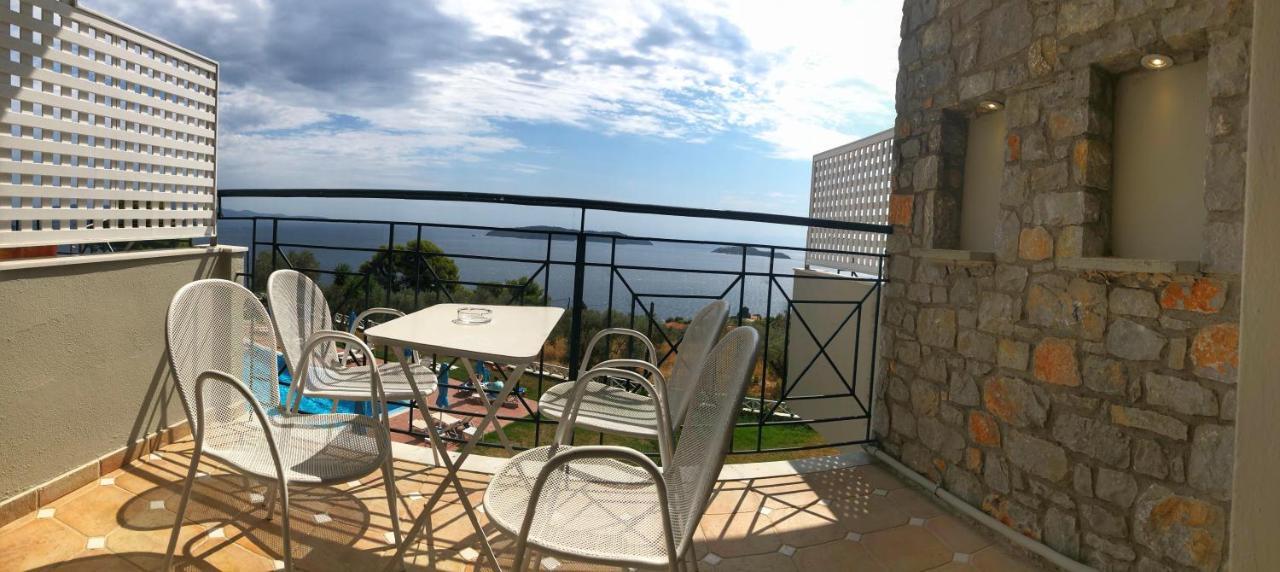 Azzurro Hotel Katsaros  Buitenkant foto